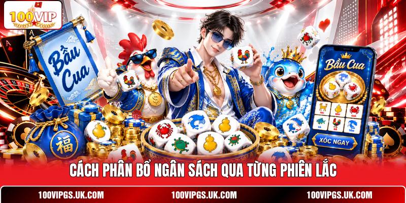 Cách phân bổ ngân sách qua từng phiên lắc