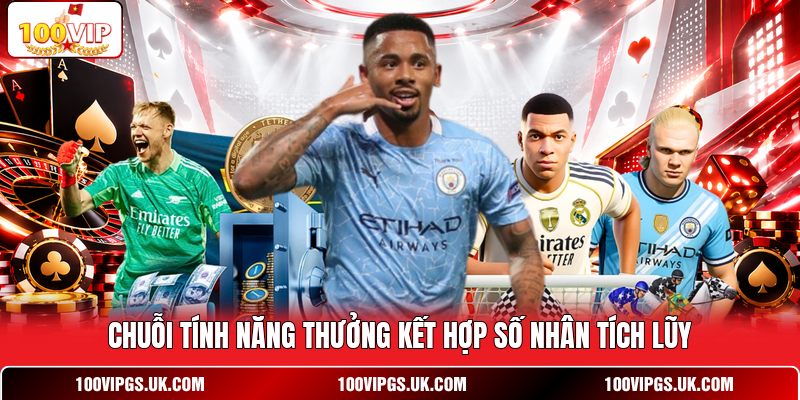Chuỗi tính năng thưởng kết hợp số nhân tích lũy