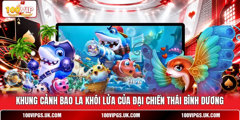 Khung cảnh bao la khói lửa của Đại Chiến Thái Bình Dương